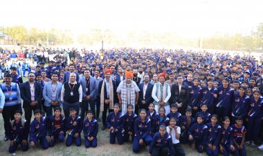 AU Bano Champion 3rd State Level Sports Tournament Phase 2 begins with 1100 athletes