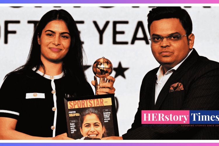 Manu Bhaker Wins Sportstar of the Year Award at Sportstar Aces Awards 2025
